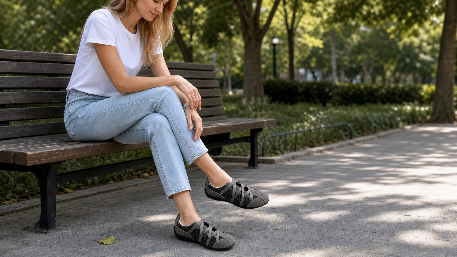 Спортивная обувь в стиле casual на резиновой подошве для образа жизни